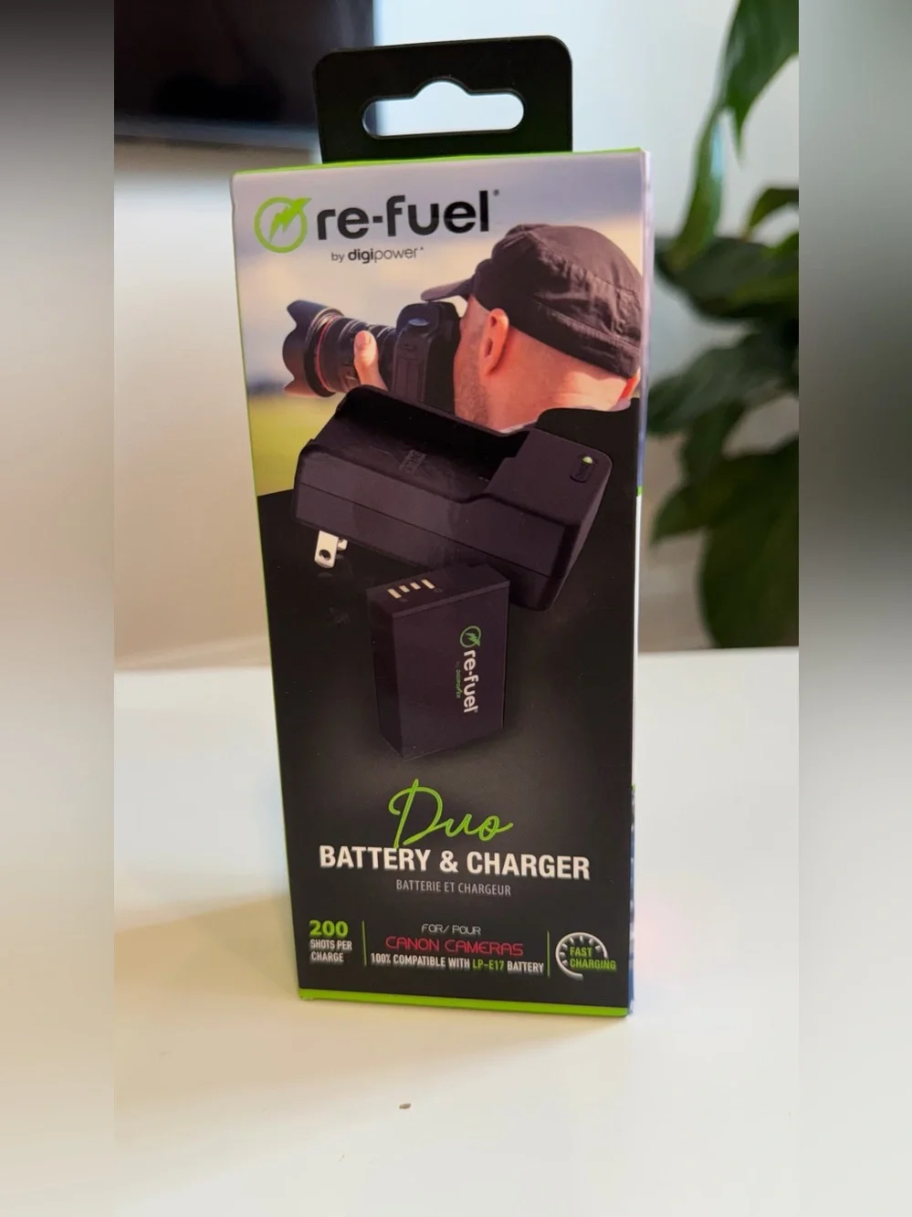 Re-Fuel by Digipower LP-E17 Battery & Charger Kit for Canon EOS Rebel R50 R10 R8